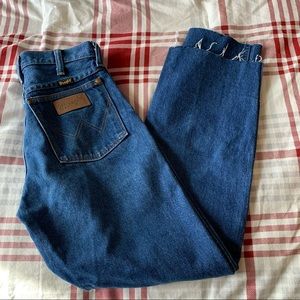 ⋆ vintage wrangler high rise jeans